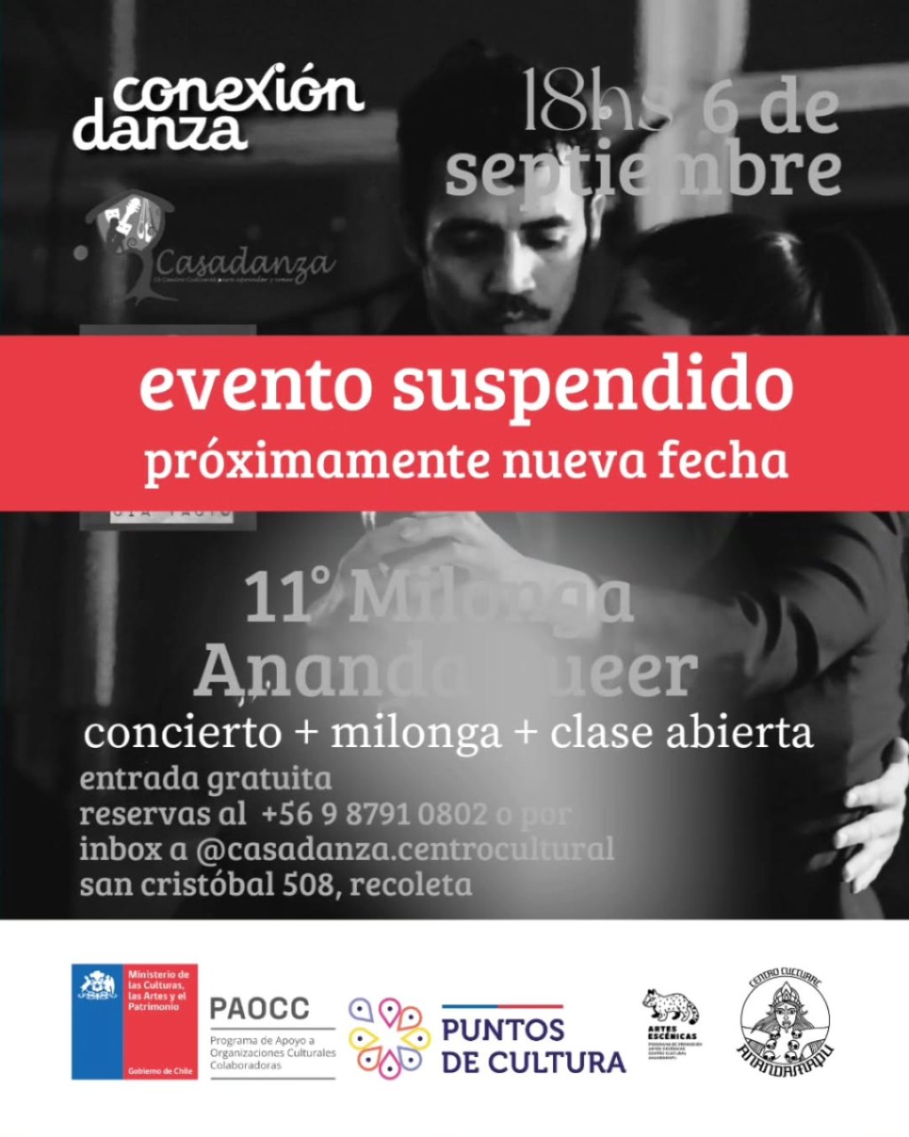 Aviso Importante EVENTO&nbsp;SUSPENDIDO