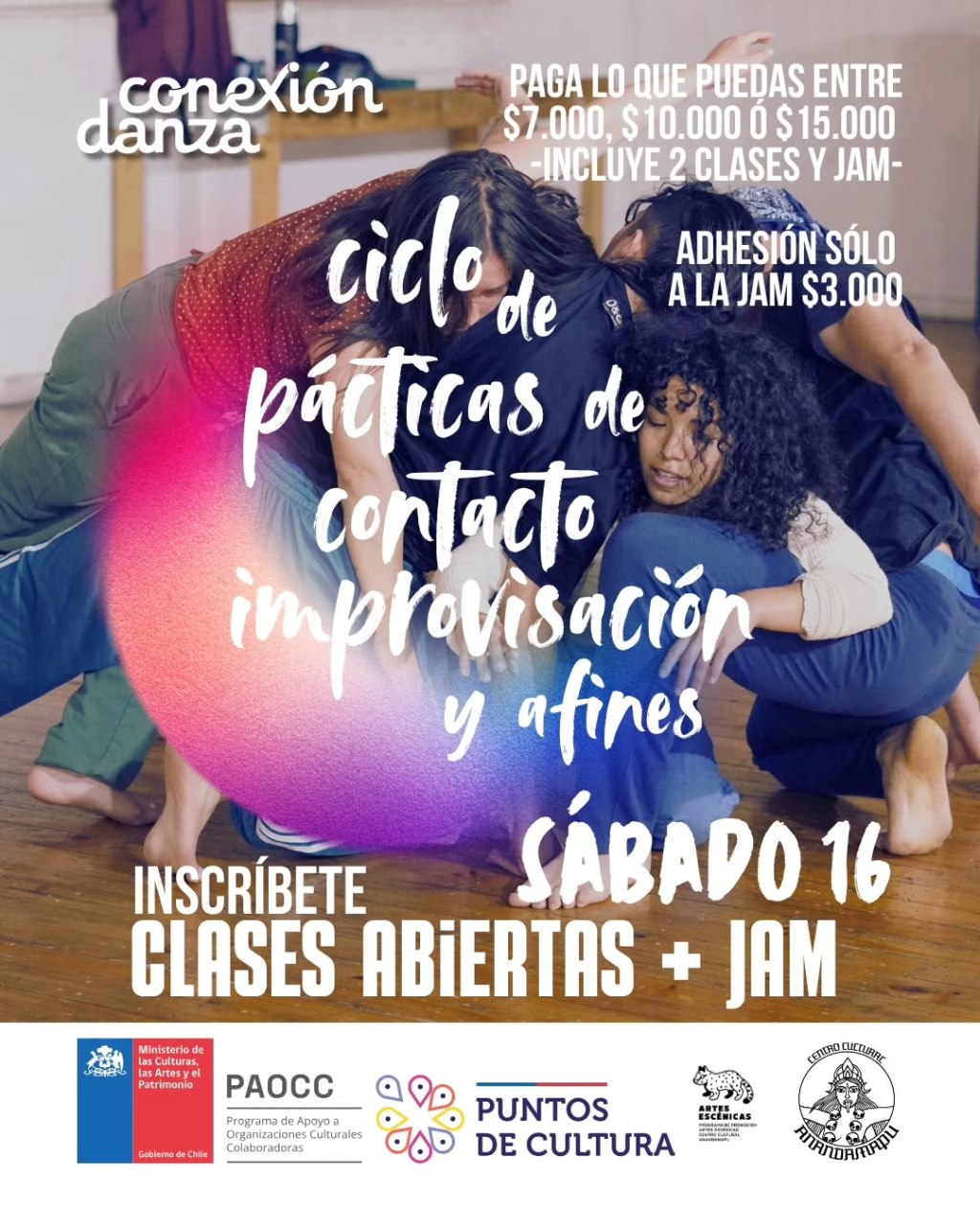 🌀 PRÁCTICAS SOMÁTICAS + JAM de&nbsp;Contacto