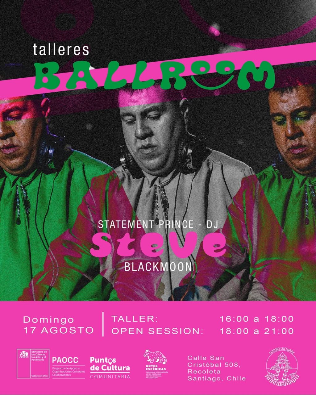 Nueva edición de talleres Ballroom&nbsp;✨